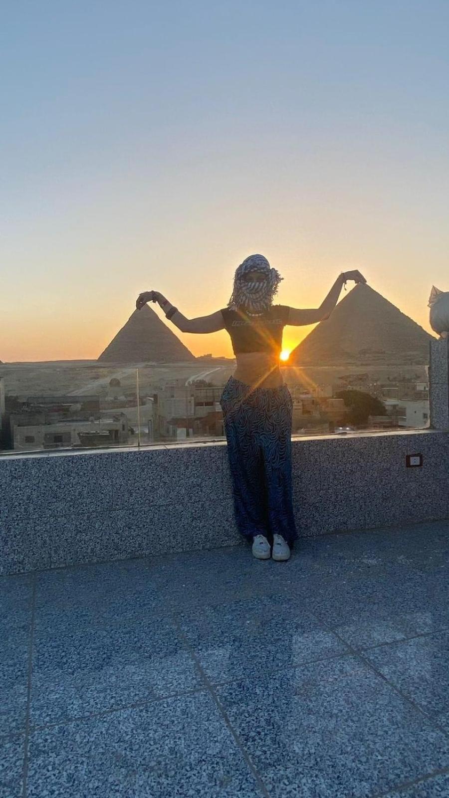 Middle East Pyramids Hotel Kafrat al Jabal Exterior foto