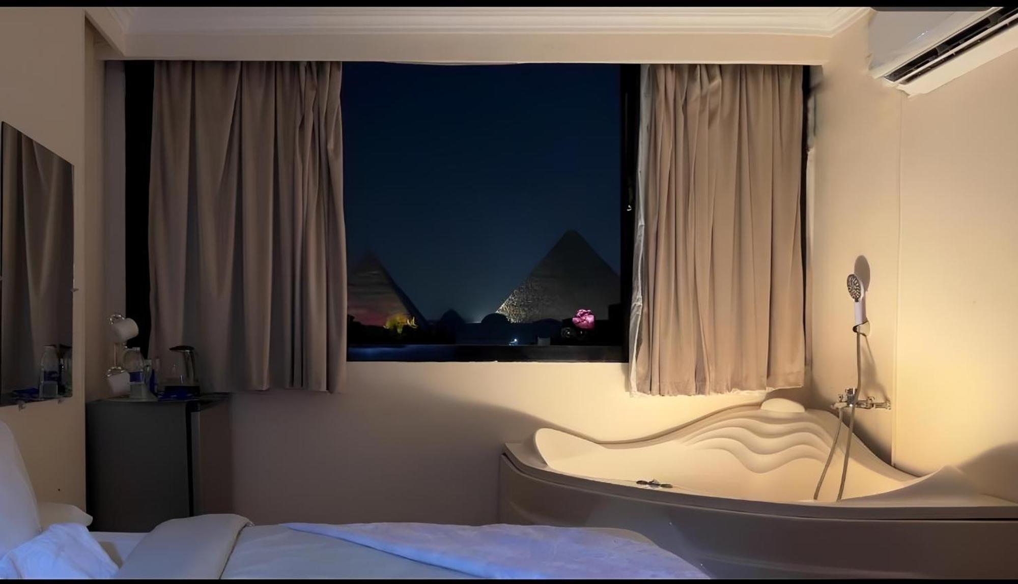 Middle East Pyramids Hotel Kafrat al Jabal Exterior foto